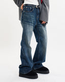 Sutton washed boot cut denim pants