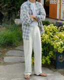 Easy Linen One-Tuck Wide Pants