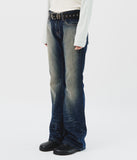 (W) Wave Bootscut Denim