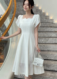 Payto Square Tulip Flare Long One Piece