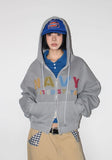 KITSCH APPLIQUE HOODIE