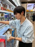 Light blue shirt