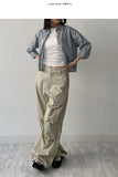[unisex] Parachute Banding Wide Pants