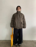 Muki Line Cut Raw Denim Wide Pants