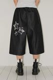 3-STAR PATCH BERMUDA PANTS