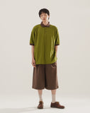 Chess Ringer Collar Short Sleeve T-shirt