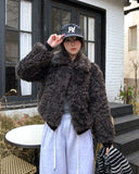 Lucy Collar Eco Fur Jacket