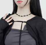 Mar square necklace