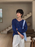 Slick Linen V-Neck Knit