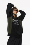 Schema Raglan Incision Sweatshirt
