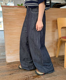 Hoyoi summer wide cotton pants