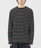 Vu Striped Henley Top