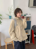 Covendi Shoulder Pintuck Cotton Over Shirt