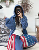 Diede Two Way Hooded Zip-Up