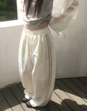 Neot Side Track Color Matching Nylon Pants