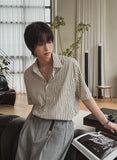 Pony Stripe Half Shirt