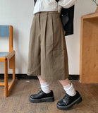 Kilp Pintuck Cargo Bermuda Pants