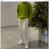 Embo Corduroy Banding Wide Pants