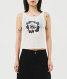 (W) Dark Flower Sleeveless