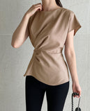 Want Me Shirring Blouse