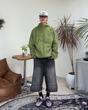 Eddie Dart Bermuda Denim Pants