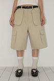 OUT POCKET BERMUDA PANTS
