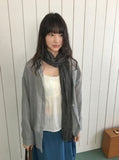 Selgni check pocket long sleeve shirt