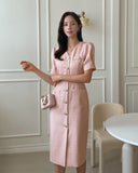 Herildi Tweed Button One Piece