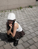 Deeps Vintage Flower Texture Hunting Cap