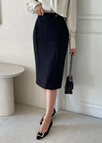 Mile H-Line Belted Skirt
