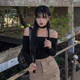 Ray muffler off long-sleeve