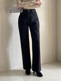 Location Brushed Wide Denim Pants