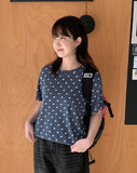 Per Round Pigment Dot Short Sleeve Tee