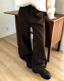 Tenor Wide-Fit Cotton Long Pants