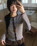 Carven Leather Heart Long Necklace