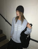 LETTERING FUR KNIT