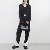 Elpini  V See-Through Knitwear