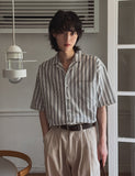 Parry stripe short sleeves shirt