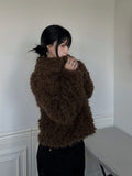 Bambi Fluffy Fur Jacket