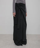 Layered Wrap Trousers