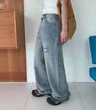 Actave Vintage Wash Denim Pants