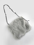 Fur Knot Big Crossbody Bag