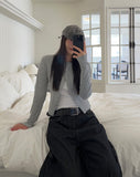 Flona Crop Cardigan
