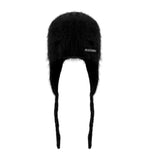 Milky Soft Angora Trooper Hat