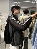 Khan Track Mesh Hood Zip-up