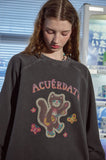 Gattacoco Raglan Pigment Sweatshirt