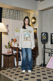 Brush Wide Denim Pants