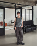Jade Zipper Pocket Cargo Pants