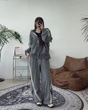 Herion Double Track Hooded Zip-up