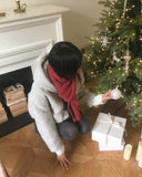 Khi Bokashi Label Bodle Muffler Neck Scarf